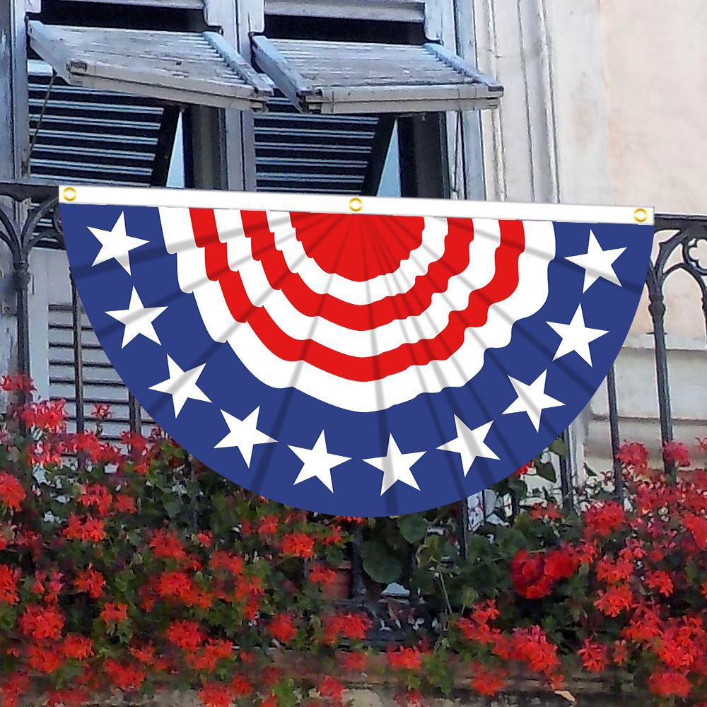 Fan-Shaped Flag
